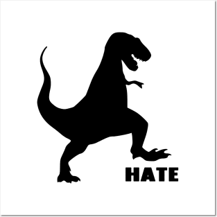 Stomp Hate Dinosaur Posters and Art